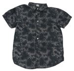 Černá batikovaná košile Primark