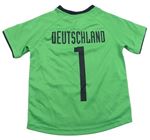 Zelené sportovní tričko - Deutschland zn. H&M