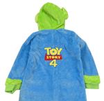 Modro-zelená chlupatá kombinéza s kapucí - Toy Story4 zn. Primark
