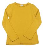 Žluté žebrované triko F&F