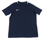 Tmavomodré funkční sportovní tričko Nike 