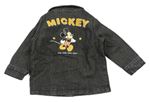 Tmavošedá riflová košile s Mickey zn. Disney