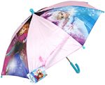 Nové - Růžový deštník s Annou a Elsou zn. Disney 
