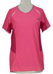 Dámské neonově růžovo-růžové běžecké tričko Karrimor 