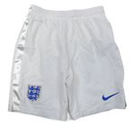 Bílé fotbalové kraťasy s erbem England  Nike 