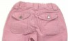 Růžové sametovo/riflové kalhoty