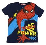 Tmavomodré tričko se Spider-manem George 