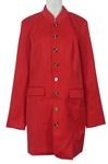 Dámský červený jarní kabát Bonprix 