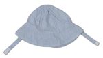 Modro-bílý pruhovaný klobouk M&S