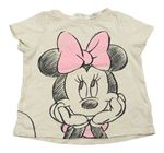 Krémové tričko s Minnie H&M