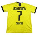 Žluto-černý funkční fotbalový dres se znakem a číslem zn. PUMA