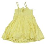 Žluté madeirové šaty 