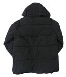 Černá šusťáková zimní bunda s kapucí zn. Very