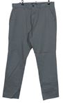 Pánské šedé plátěné chino kalhoty Next vel. 36R