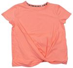 Neonově růžové crop tričko C&A