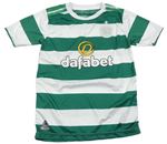 Zeleno-bílý pruhovaný fotbalový dres - THe Celtic FC Adidas