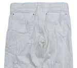 Bílé plátěné kalhoty zn. One by one