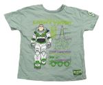 Zelenošedé tričko s Buzzem - Toy Story George