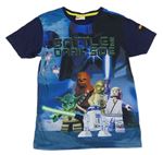 Tmavomodré tričko s Lego Star Wars George
