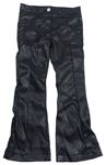 Černé flare kalhoty Matalan