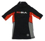 Černo-červeno-šedé UV tričko Gul