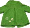 Zelený melírový propínací svetr s Upsy Daisy zn. Next
