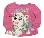 Růžové triko s Tlapkovou patrolou Nickelodeon