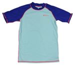 Pomněnkovo-tmavomodré UV tričko Mountain Warehouse