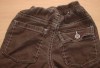 Hnědé riflové oteplené kalhoty zn. Gap