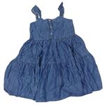 Modré lehké riflové šaty Next