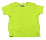 Neonově zelené tričko Ergee