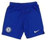 Modré sportovní fotbalové kraťasy - Chelsea Nike