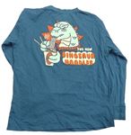 Šalvějové oversize triko s dinosaurem zn. ZARA