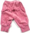 Růžové sametové kalhoty zn. Mothercare