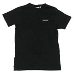 Černé tričko s logem McKenzie