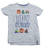 Šedé melírované tričko Toy Story Disney