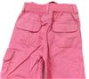 Růžové plátěné kalhoty s kapsičkami a potiskem zn. Early days