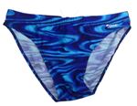 Pánské modro-tmavomodré vzorované plavky Feroti 