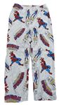 Šedo-červené pyžamové kalhoty se Spidermanem Primark