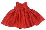 Červené slavnostní šaty s flitry Mothercare