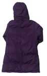 Lilkový kostkovaný šusťákový outdoorový zimní kabát s odepínací kapucí zn. TRESPASS