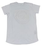 Bílé tričko s 3D nápisem Primark