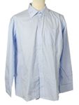 Pánská světlemodro-bílá kostičkovaná košile TONO vel. 43-44