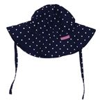 Tmavomodrý klobouk s puntíky Jojo Maman Bebé