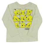 Smetanové triko s Pikachu George