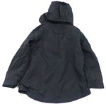 Černá šusťáková jarní bunda s kapucí zn. F&F