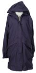 Dámský fialový šusťákový jarní funkční kabát s kapucí Rohan 