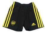 Černé fotbalové funkční kraťasy - Arsenal Adidas