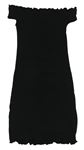 Černé žebrované šaty Matalan