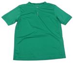 Zelené sportovní funkční tričko Kipsta 